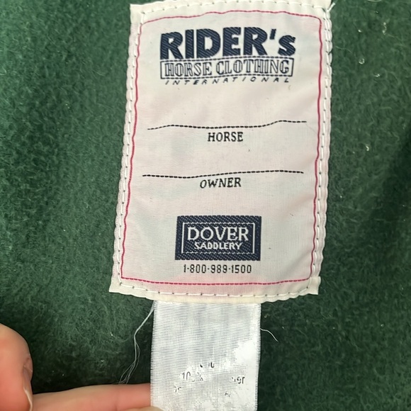 COPY - Dover Saddlery Riders International fleece cooler - Picture 4 of 10